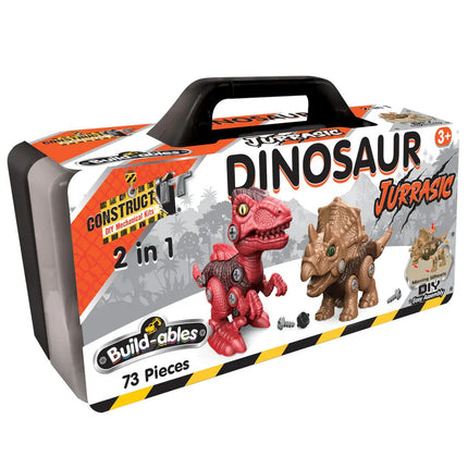 3P 2 in 1 Construct It Dinosaur Jurassic 9 Building Kit