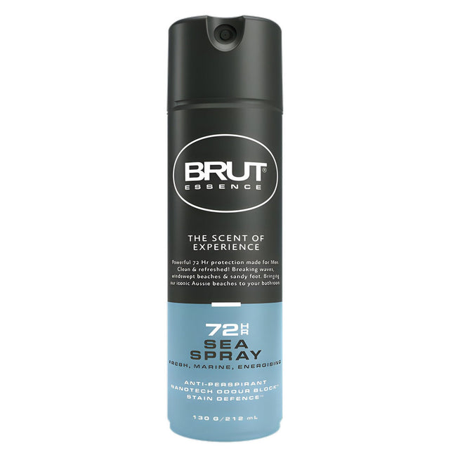 Brut Essence 72 Hour Sea Spray Anti Perspirant Deodorant 130G
