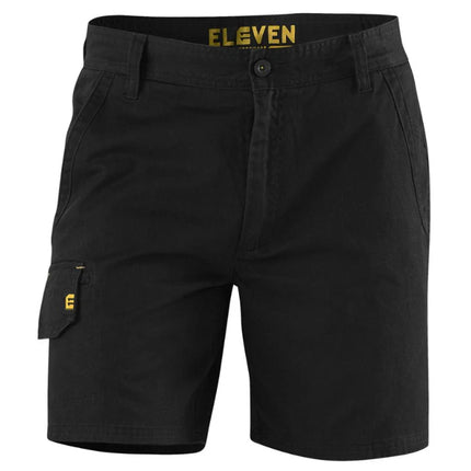 Eleven Workwear Evolution Women's Drill Work Short Black