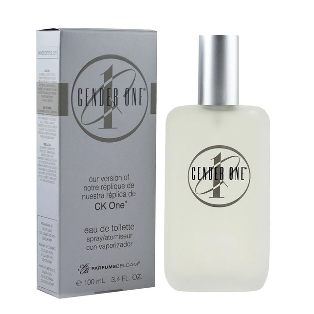 Parfums Belcam Gender One Eau de Toilette CK One Inspiration 3.4 Oz