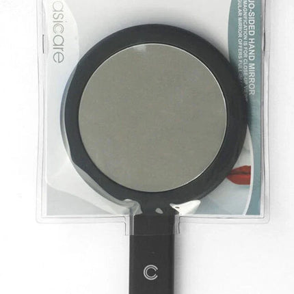 Basicare Duo Sided Hand Mirror Lightweight Magnifier