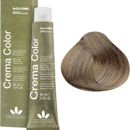 Crema Color Permanent Hair Color 7N Blonde 65ML