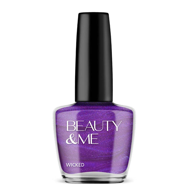 Beauty & Me Wicked Deep Purple Nail Polish 12ML