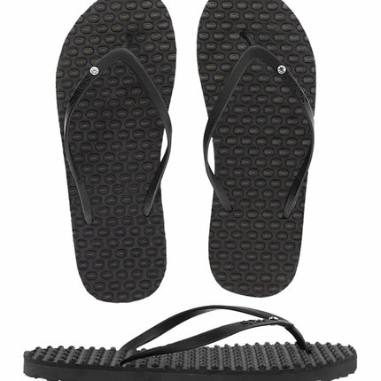 Souls Original Massage Thongs Black Size M8 L10