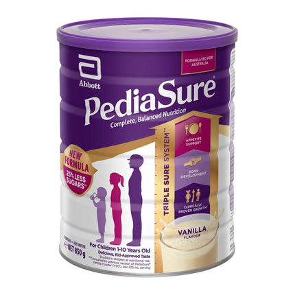 PediaSure Health Shake Vanilla Nutritional Supplement Powder 850G