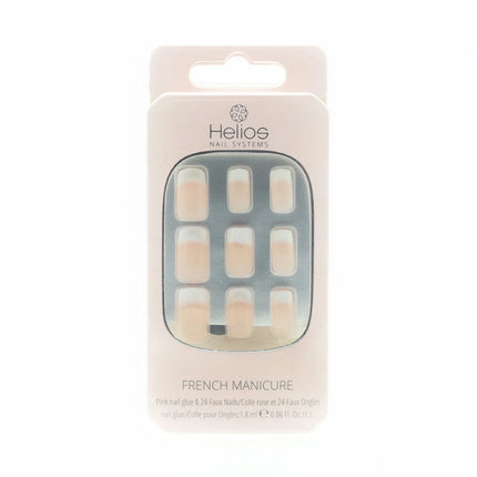 Helios French Nails Long 24 Pink