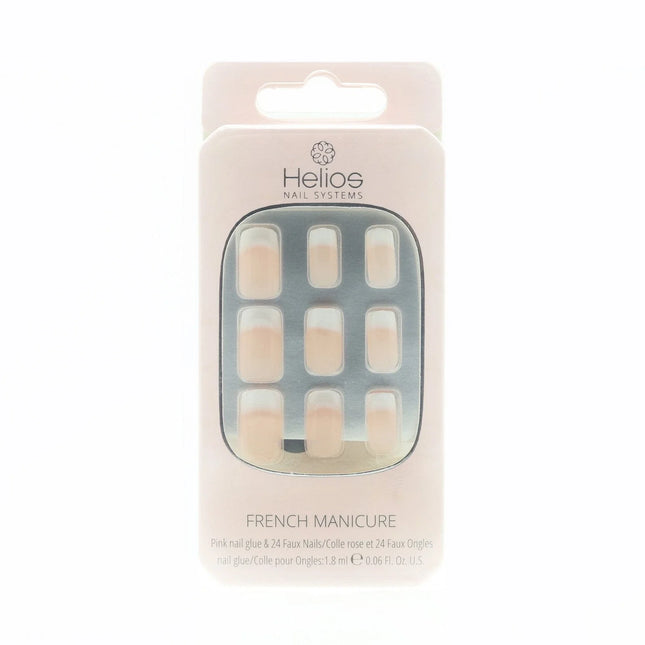 Helios French Nails Long 24 Pink