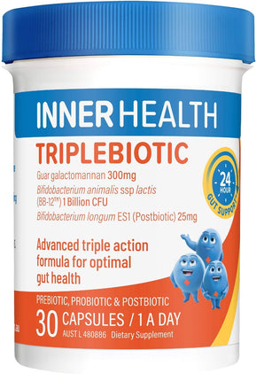 Inner Health TripleBiotic 30 Capsules