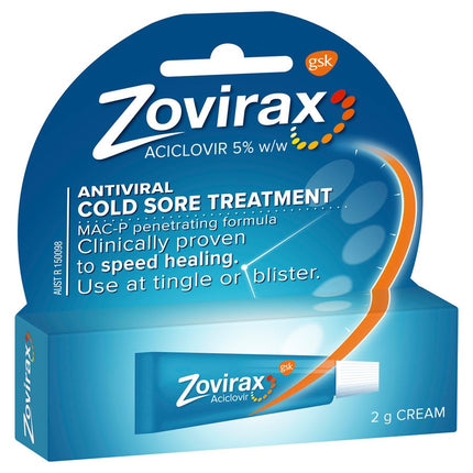 Zovirax Cold Sore Cream 2G
