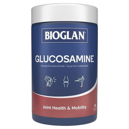 BIOGLAN Superflex Glucosamine HCl 1500mg for Joint Health 200 Tablets