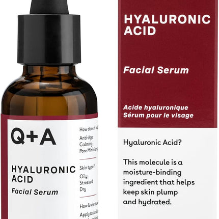 Q+a Hyaluronic Acid Facial Serum 30ML
