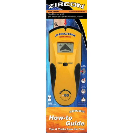 Zircon Stud Finder with LCD Display and Edge Detection
