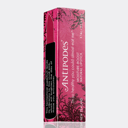Antipodes Dragon Fruit Pink Moisture Boost Natural Lipstick 4g