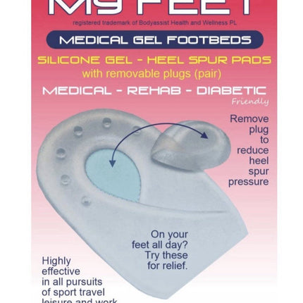 My Feet Silicone Gel Heel Spur Pads Medium