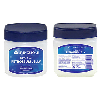 Livingstone White Soft Paraffin BP Emollient Ointment for Dry Skin Conditions 100G