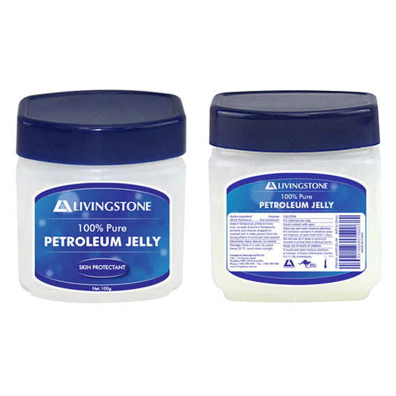 Livingstone White Soft Paraffin BP Emollient Ointment for Dry Skin Conditions 100G
