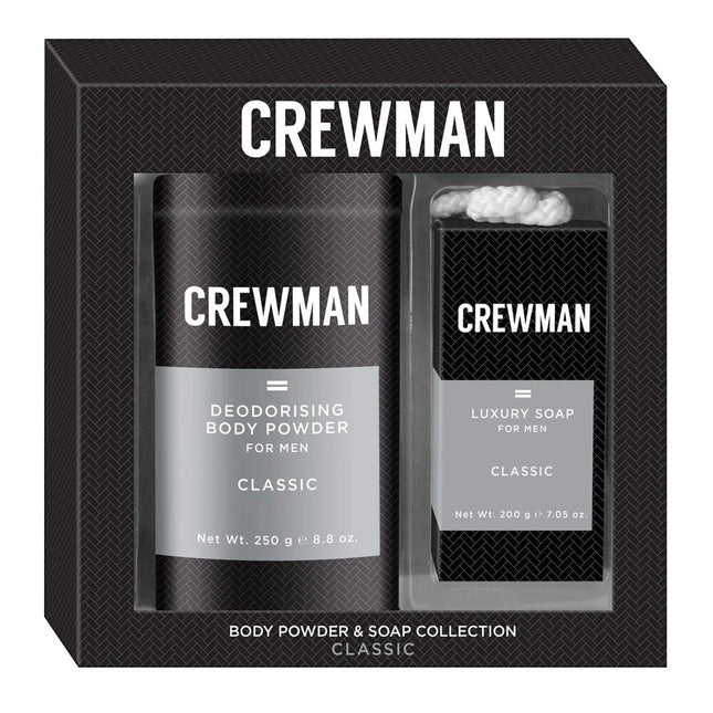Crewman Classic Gift Set for Men with Body Wash 400ML and Deodorant 150G