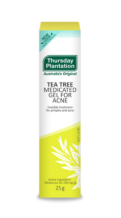 Thursday Plantation Tea Tree For Acne Gel 25G For Pimples and Acne - OhYouLuckyDuck.com.au
