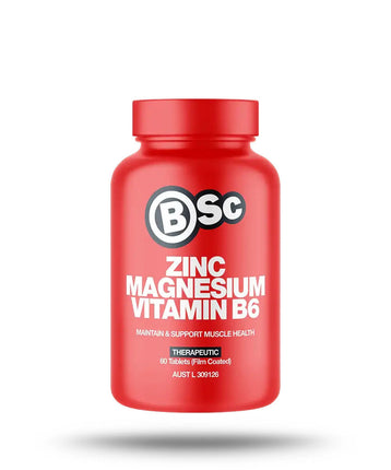 Body Science Zma Zinc Magnesium and Vitamin B6 Supplement 60 Tablets