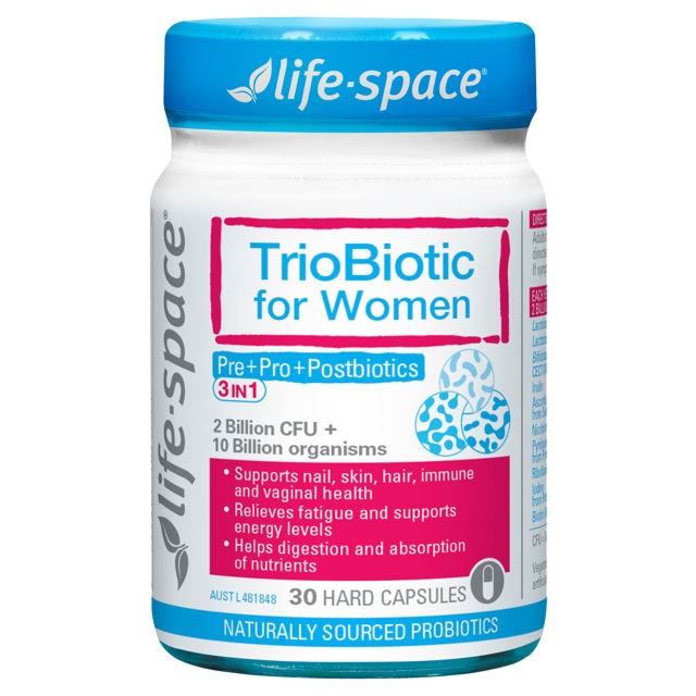 Life Space TrioBiotic For Women 30 Capsules