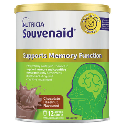Souvenaid Chocolate Hazelnut Powder for Memory Function 360G