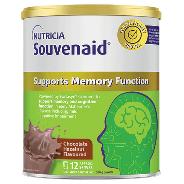 Souvenaid Chocolate Hazelnut Powder for Memory Function 360G