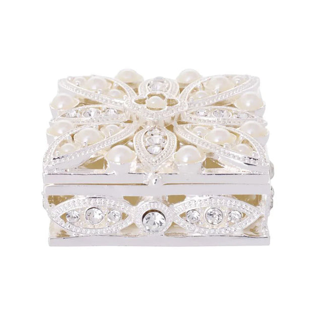 Gibson Gifts Trinket Pearl Diamond Box