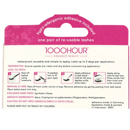 1000 HOUR Showgirl False Eyelashes
