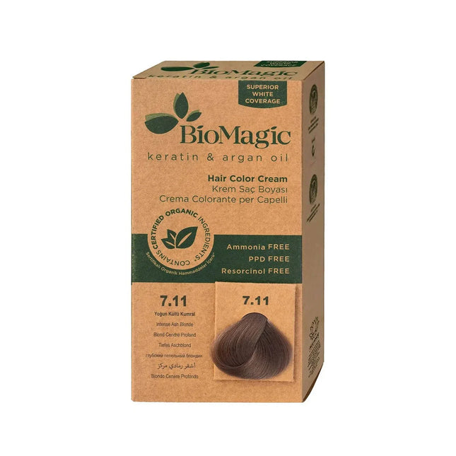 BioMagic 7/11 Intense Ash Blonde Hair Colour