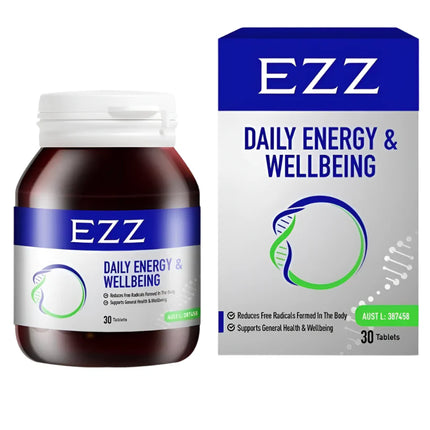 EZZ Daily Energy & Wellbeing 30 Tablets