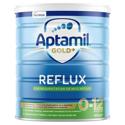 Aptamil Gold Plus Reflux Infant Formula From Birth to 12 Months 900g