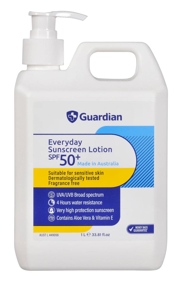 Guardian Everyday Sunscreen SPF 50+ Very High Protection 1L