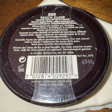 Rimmel London Stay Matte Pressed Powder Peach Glow 1 Each