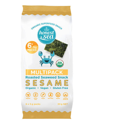 Honest Sea Seaweed - Sesame Multipack 6x5G