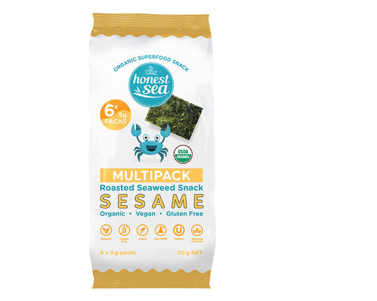 Honest Sea Seaweed - Sesame Multipack 6x5G