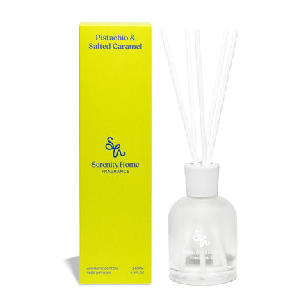 Serenity Pistachio and Salted Caramel Fragrance Reed Diffuser 200ML