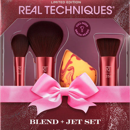 Real Techniques Blend and Jet Set Makeup Brush Travel Kit