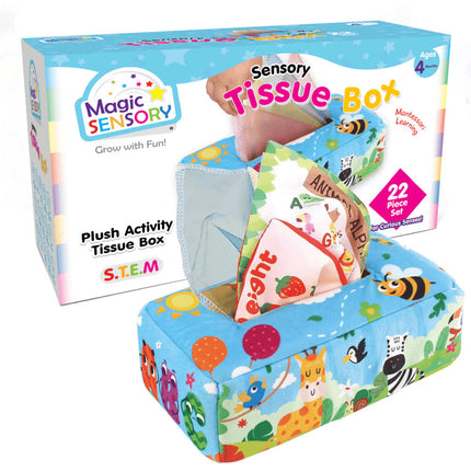 Magic Sensory Tissue Box Sensory Toy for Babies