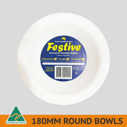 Genfac Disposable Reusable Plastic Plate Luncheon Dinner Oval Bowl Catering