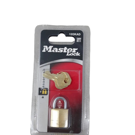 Master Lock Padlock Diamond Brass 20Mm