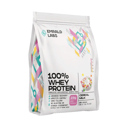 Emrald Labs 100% Whey Protein Banana Honey 900G