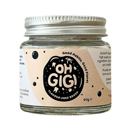 Ohgigi Organic Tooth Powder Flavour Free With Brush 40G