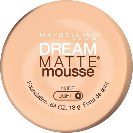 Maybelline Dream Matte Mousse Foundation Light 4 Nude 18G
