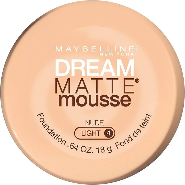 Maybelline Dream Matte Mousse Foundation Light 4 Nude 18G