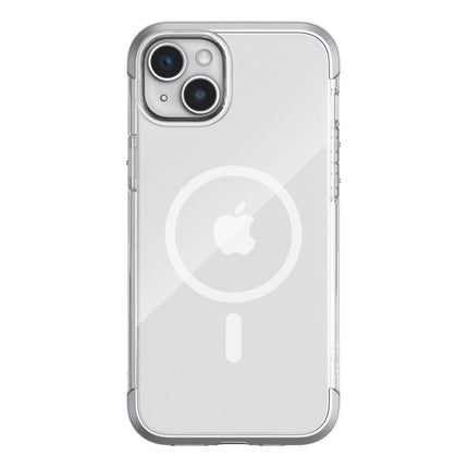 X-doria Raptic Air Magsafe Iphone 15 Plus (6.7") - Silver/clear