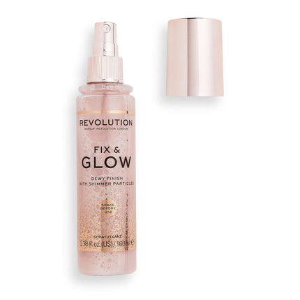 Revolution Beauty Fix Glow Fixing Spray for a Dewy Finish 100ML
