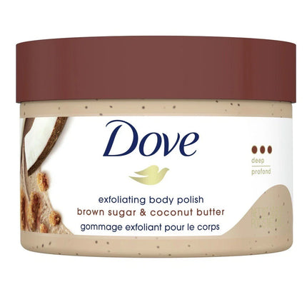 Dove Body Polish Brown Sugar & Coconut Butter 298G