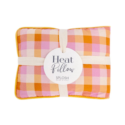 Splosh Microwavable Wellness Plaid Heat Pillow