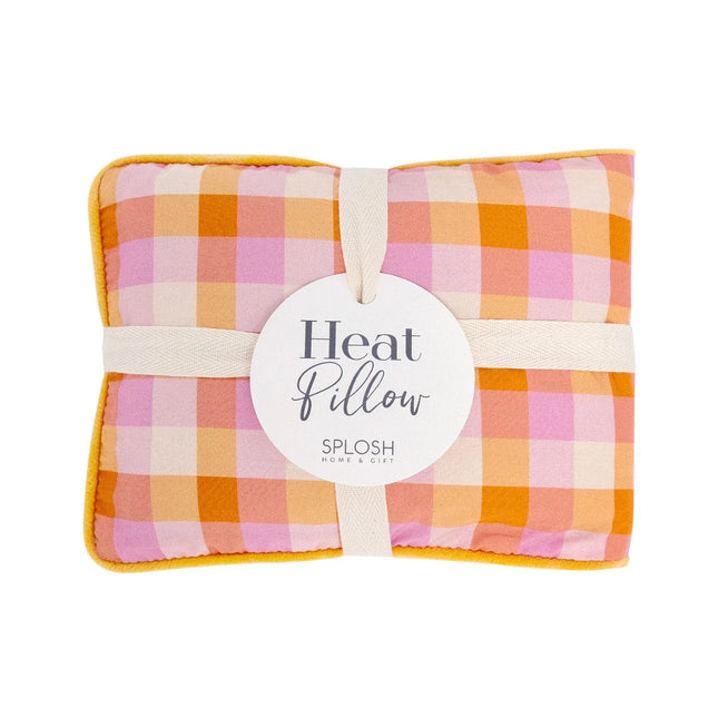 Splosh Microwavable Wellness Plaid Heat Pillow