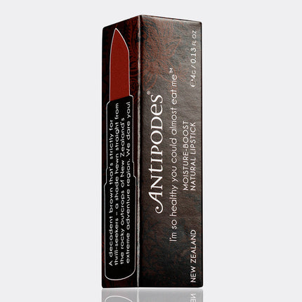 Antipodes Queenstown Hot Chocolate Moisture Boost Natural Lipstick 4g
